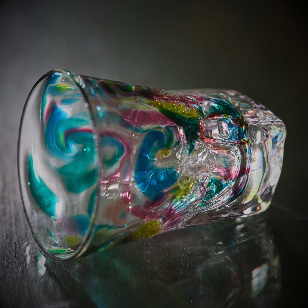 Jewel Glass「ケブギ（Kebugi）」 - 幸愛硝子（ユキエガラス