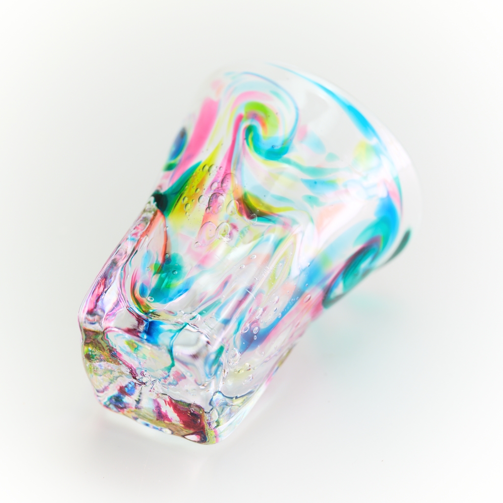 Jewel Glass「ケブギ（Kebugi）」 - 幸愛硝子（ユキエガラス