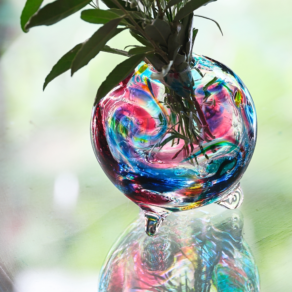 Jewel One Flower「ケグピ（Kegupi）」 - 幸愛硝子（ユキエガラス