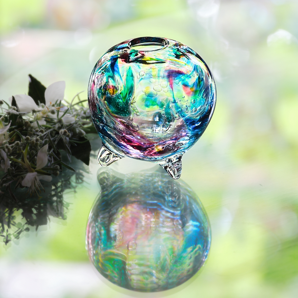 Jewel One Flower「ネルラ（Nelra）」 - 幸愛硝子（ユキエガラス