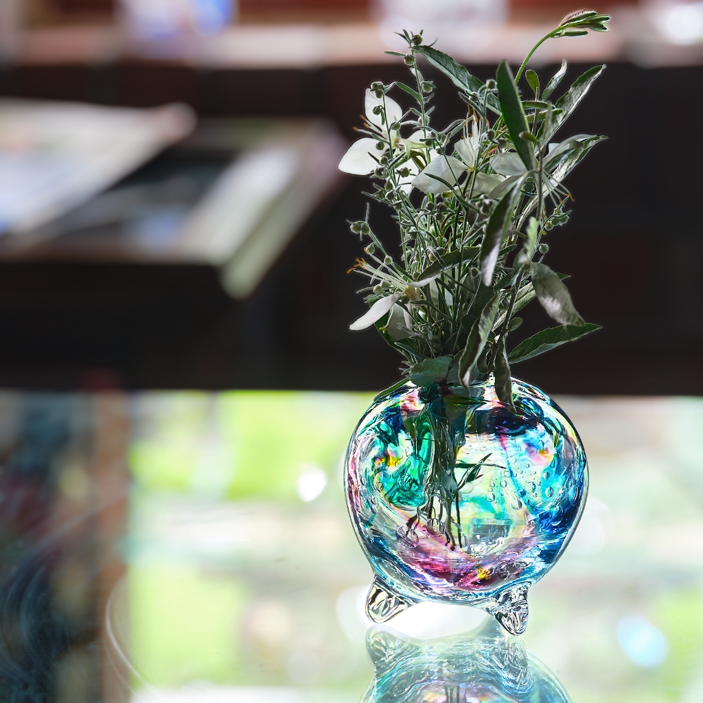 Jewel One Flower「ネルラ（Nelra）」 - 幸愛硝子（ユキエガラス